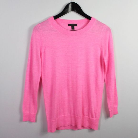 J. Crew Sweaters - J.Crew Pink Tippi Sweater Merino Wool